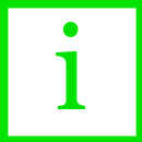 A green lower case 
